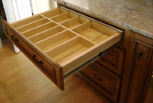 Kitchen Cabinets Silverware Drawer