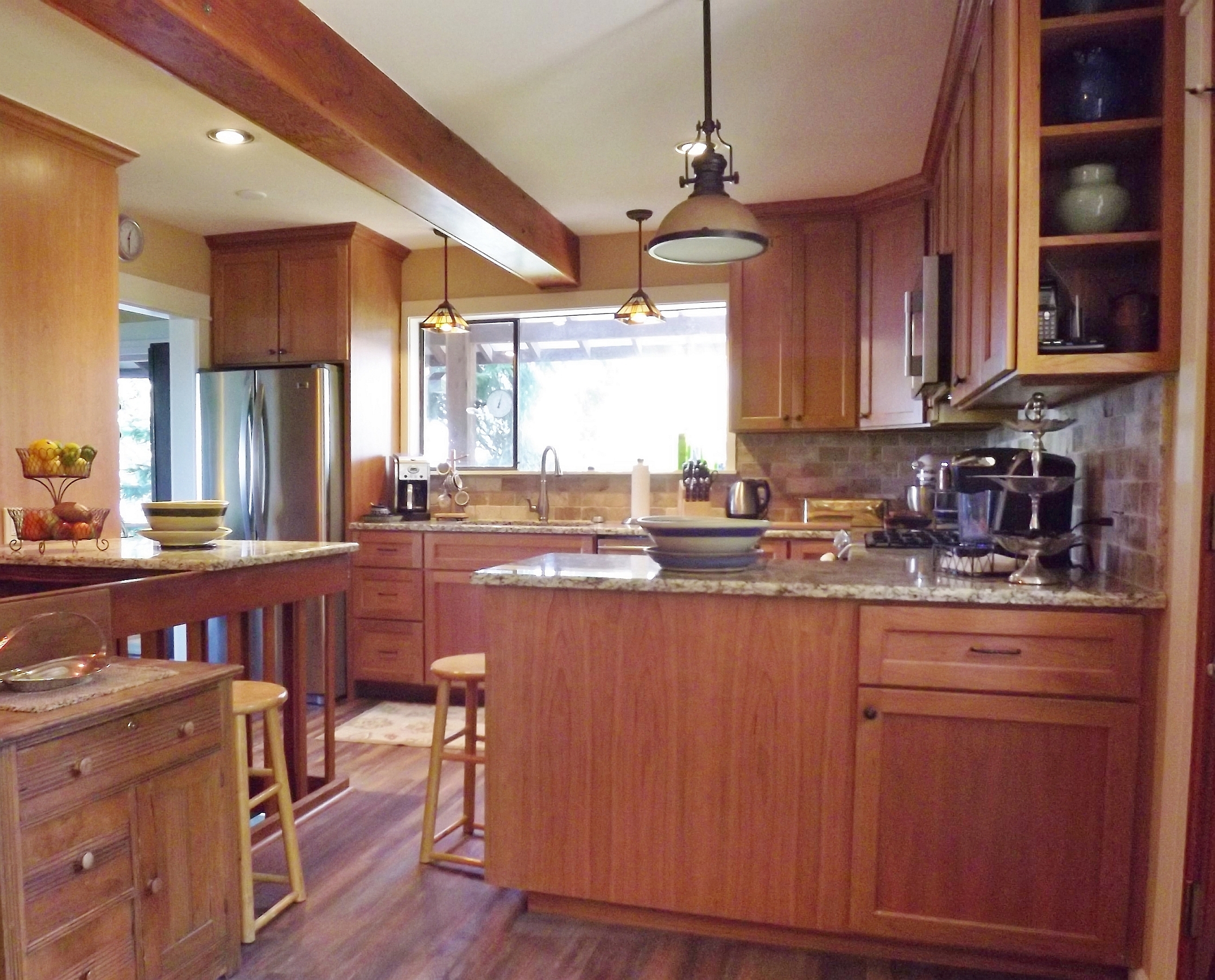 Cherry Shaker Cabinets