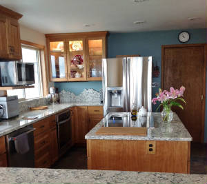 Cherry Custom Kitchen Cabinets