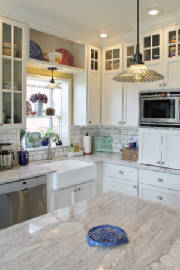 Farmhouse Kitchen Cabinets Camano Island