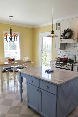 Farmhouse Kitchen Cabinets Camano