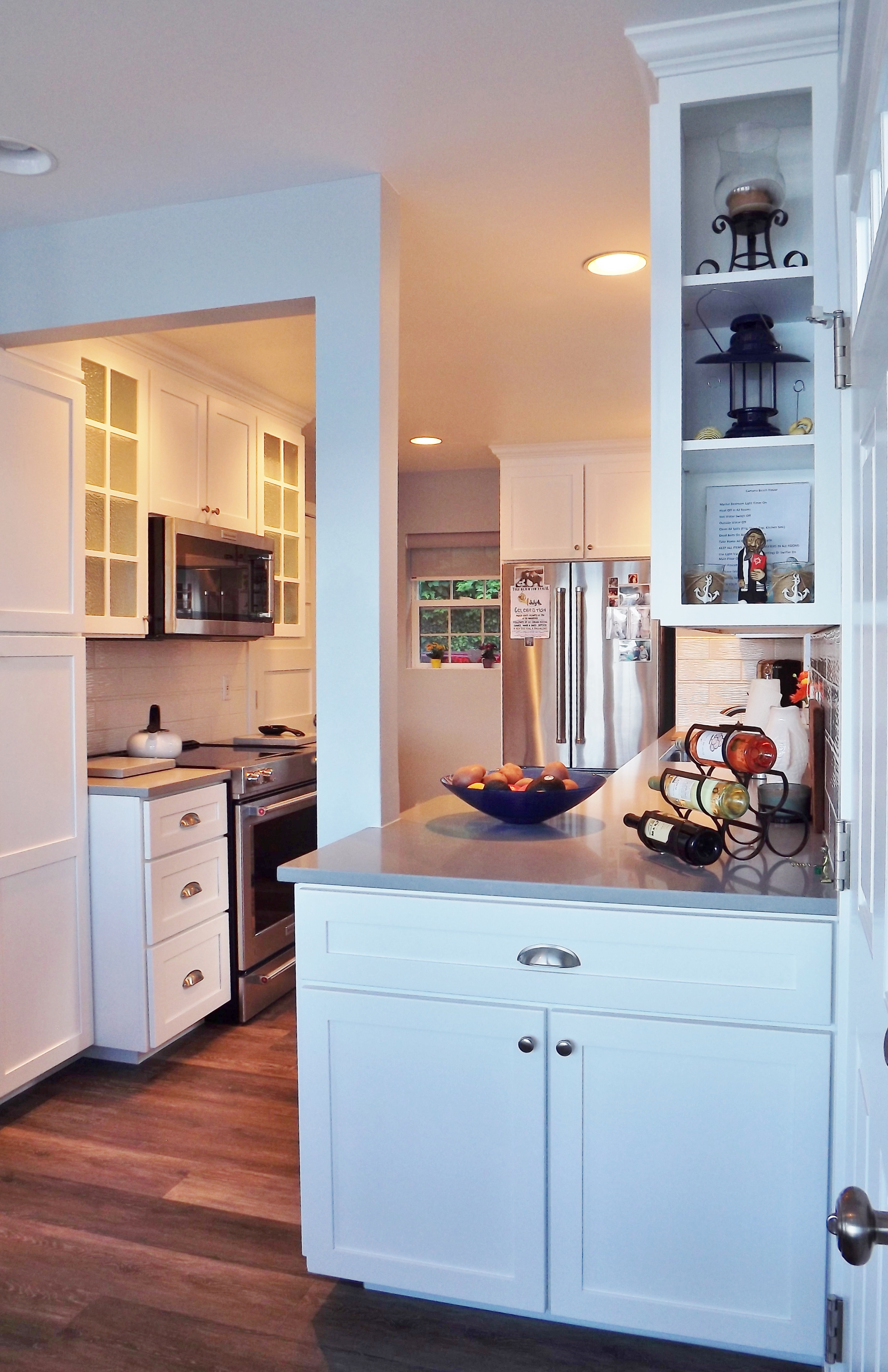 White Shaker Custom Cabinets