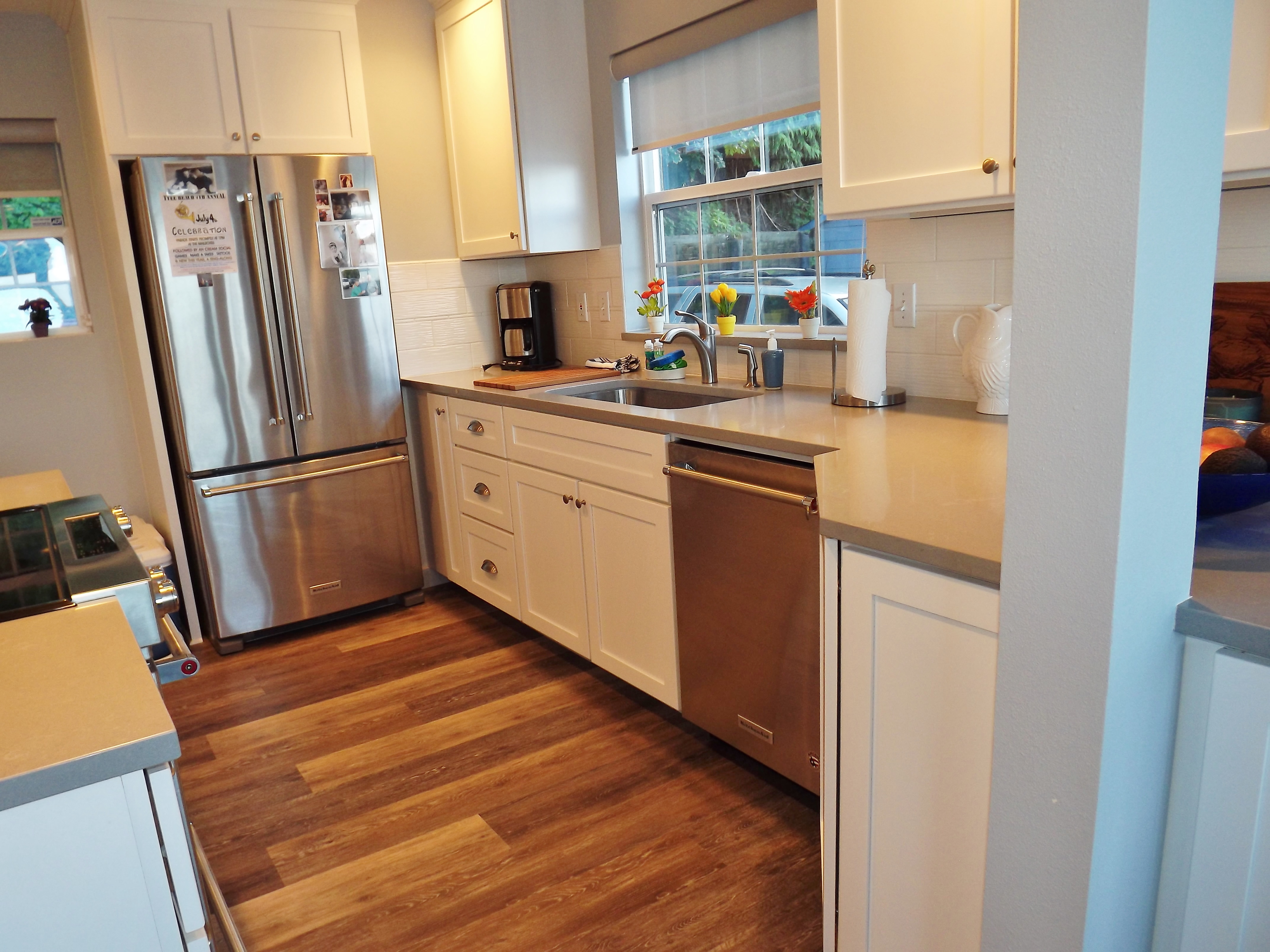 White Shaker Custom Cabinets