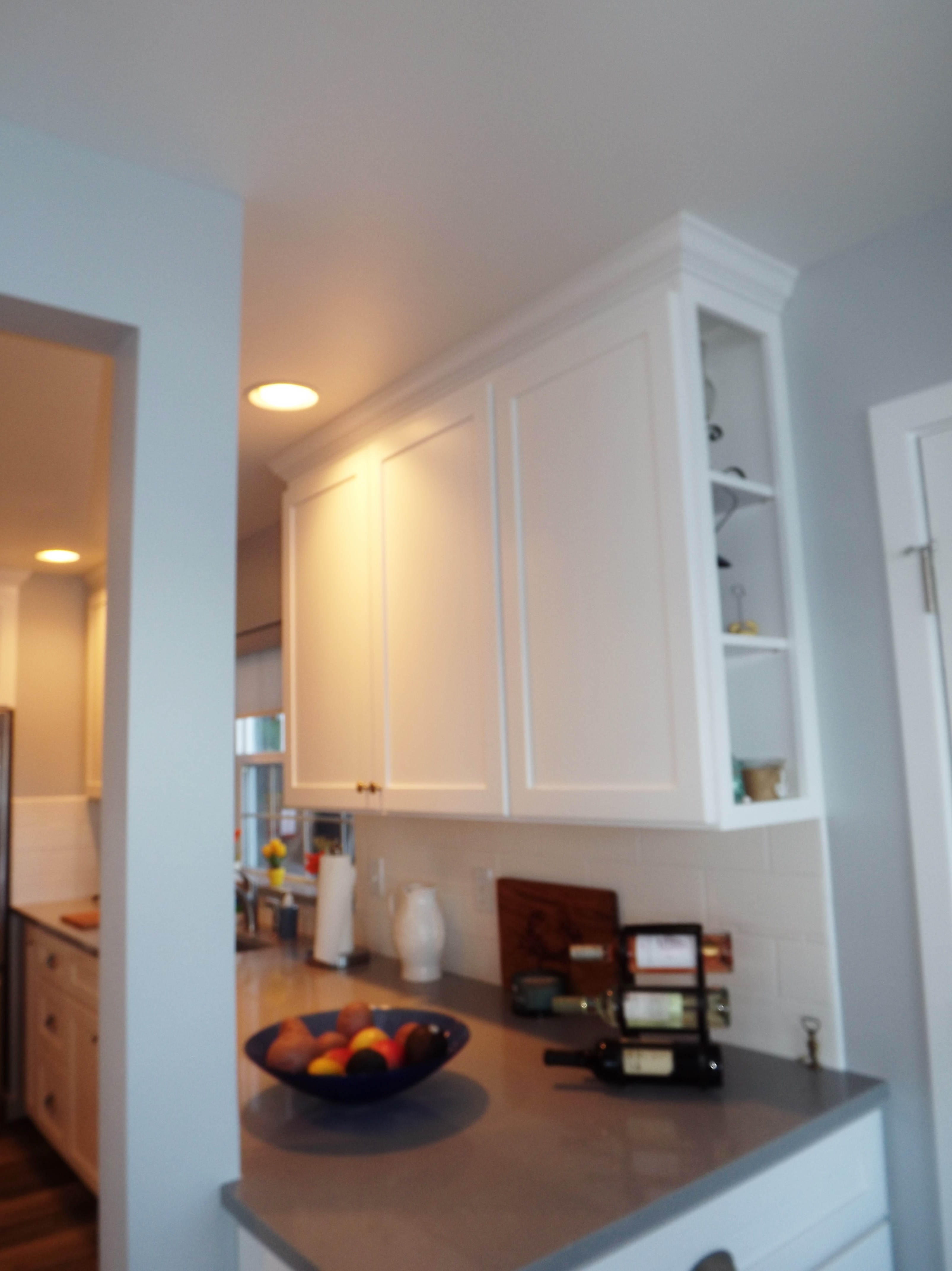 White Shaker Custom Cabinets