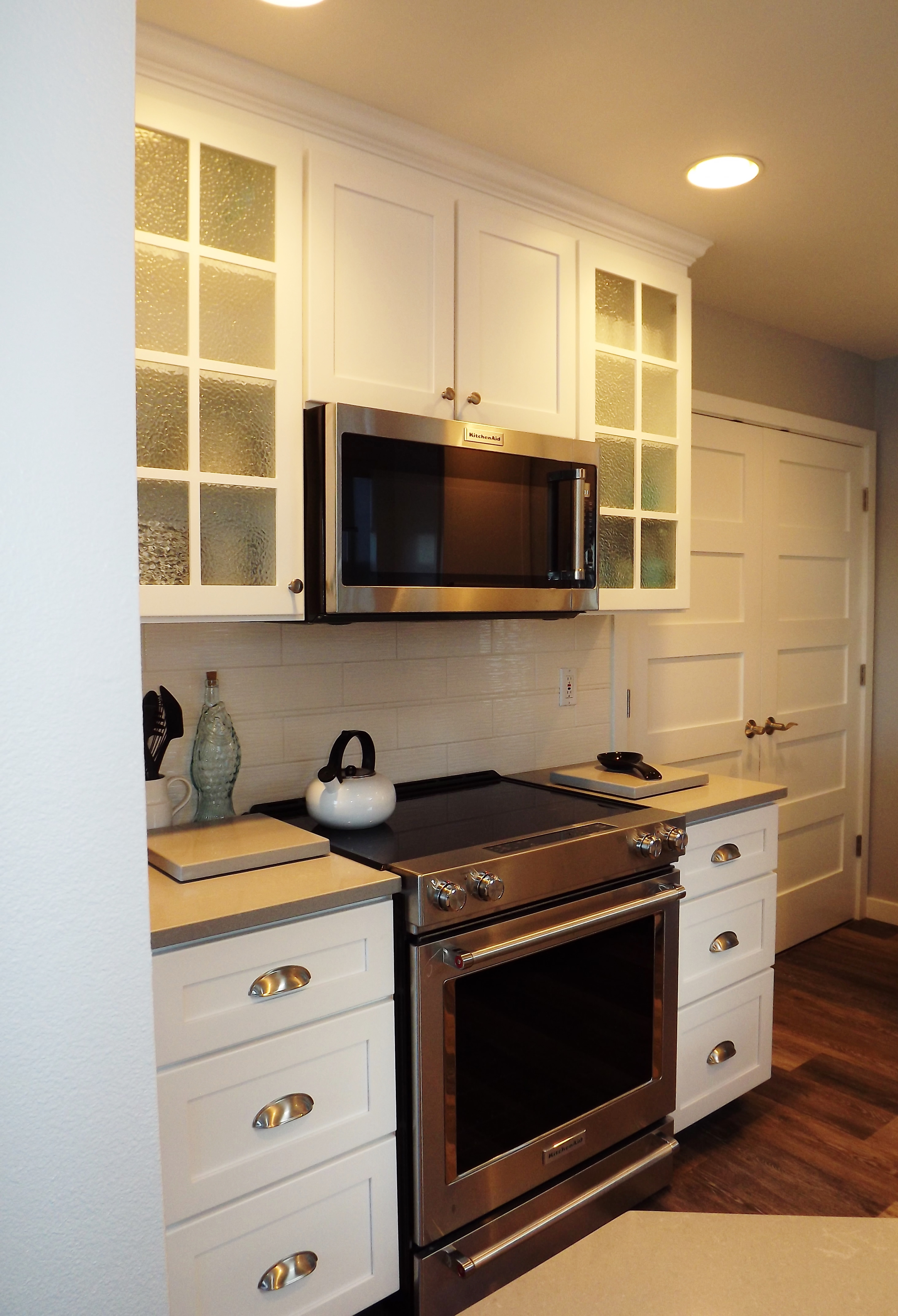 White Shaker Custom Cabinets