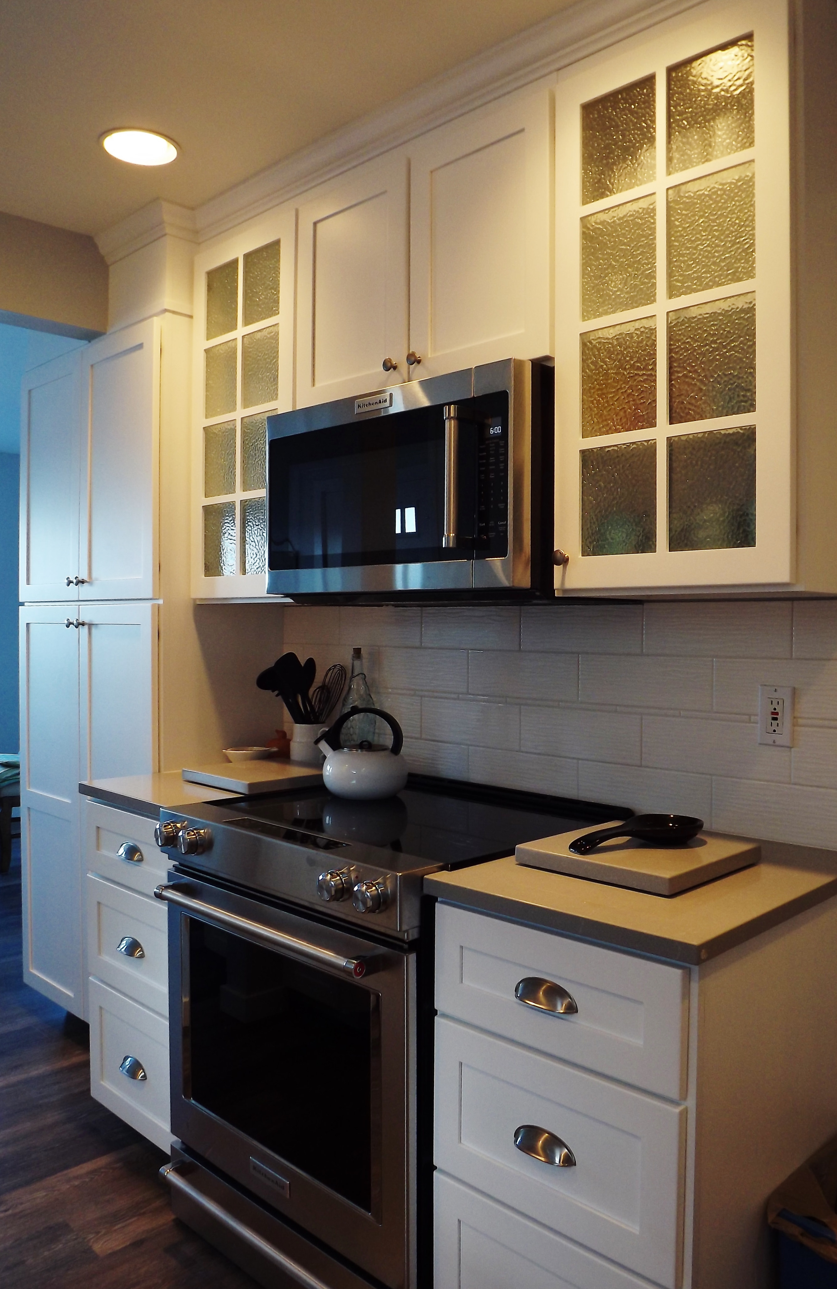 White Shaker Custom Cabinets